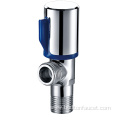 Single cold tap angle valve for outdoor use